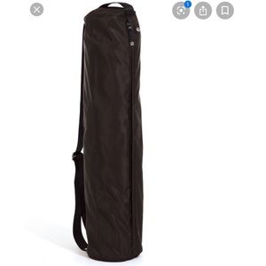 Black Lululemon Yoga Mat Bag